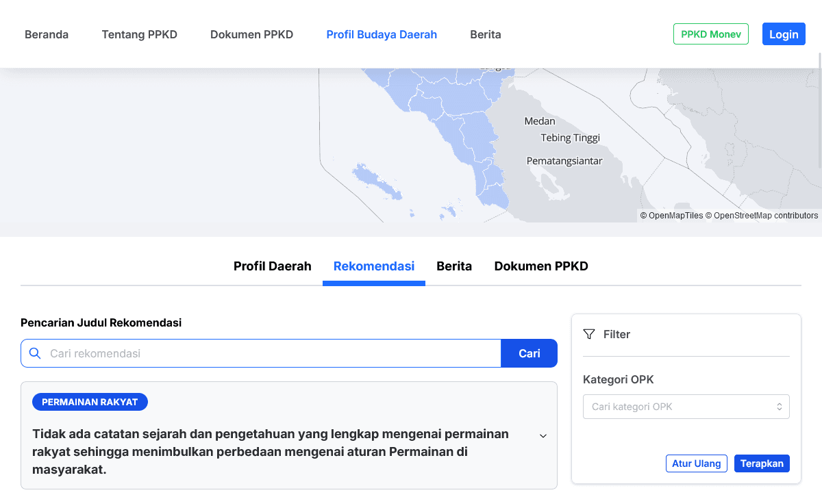 Recommendation for PPKD page