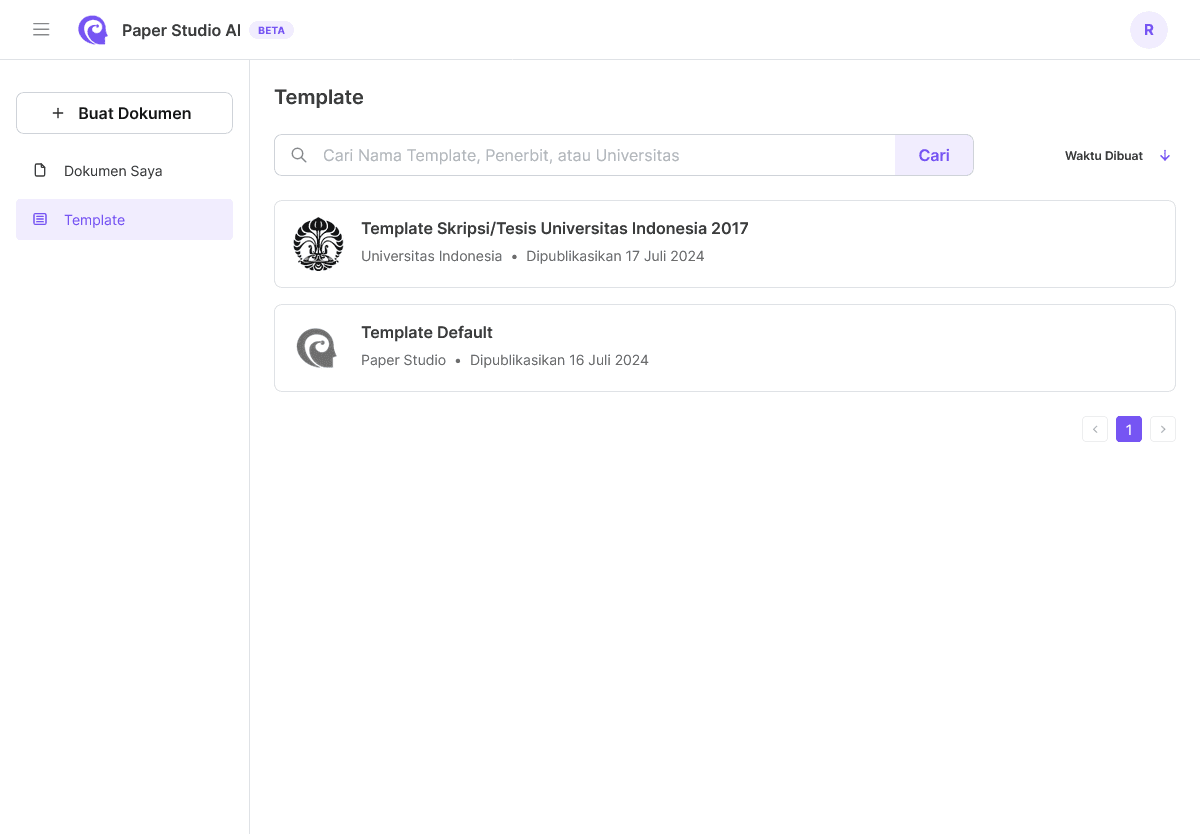 dashboard paper studio