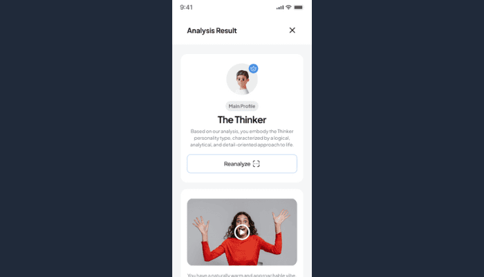 Personality Revelation Page UnkeyMe